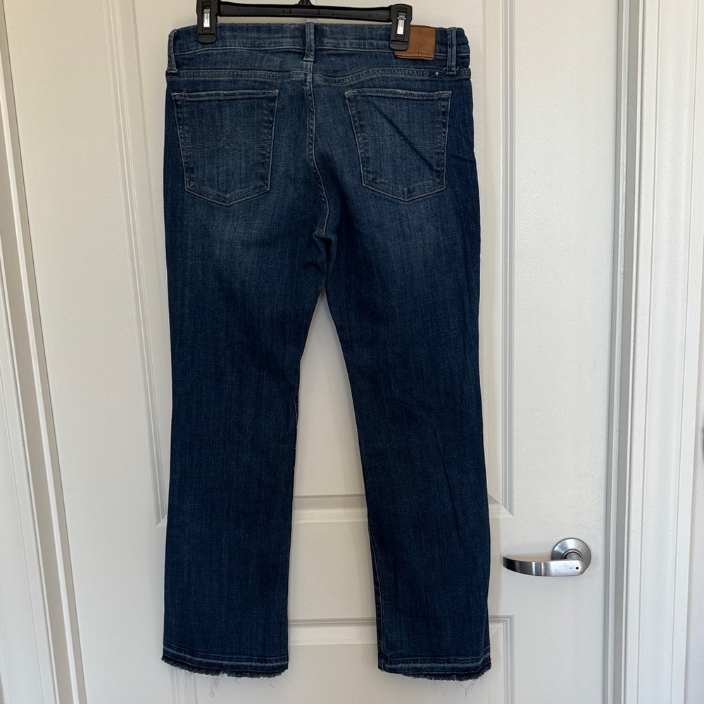 Lucky Brand Dark Blue Straight Leg Jeans